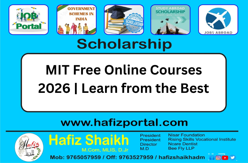 MIT Free Online Courses 2026 | Learn from the Best