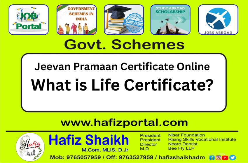 Jeevan Pramaan Certificate Online What is Life Certificate?