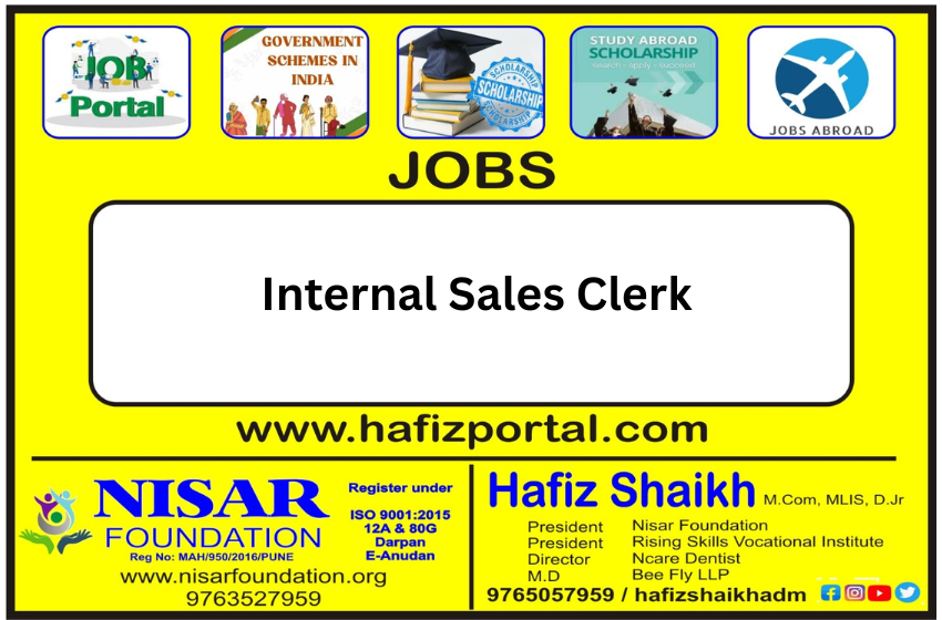 Internal Sales Clerk