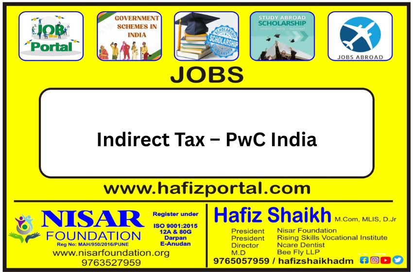 Indirect Tax – PwC India