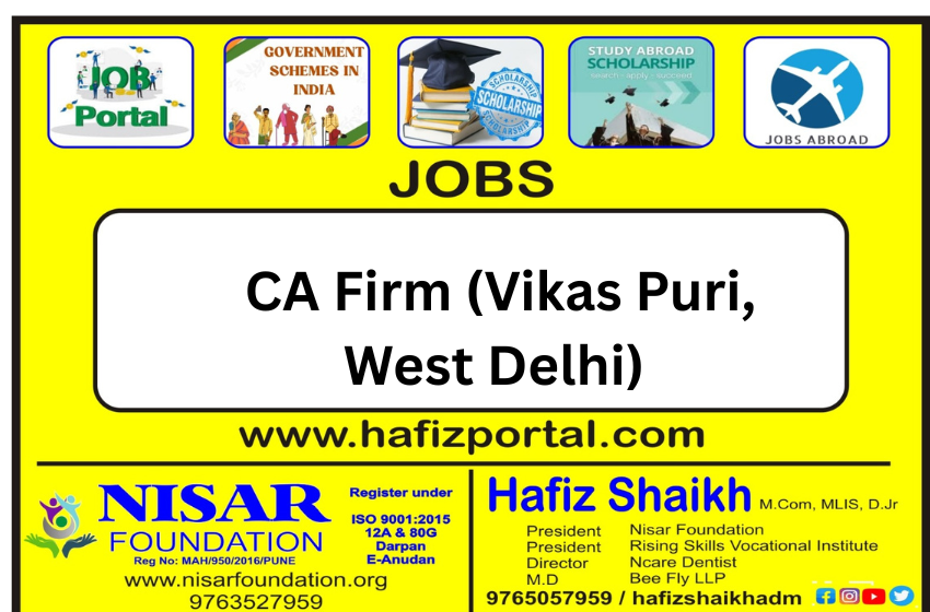CA Firm (Vikas Puri, West Delhi)
