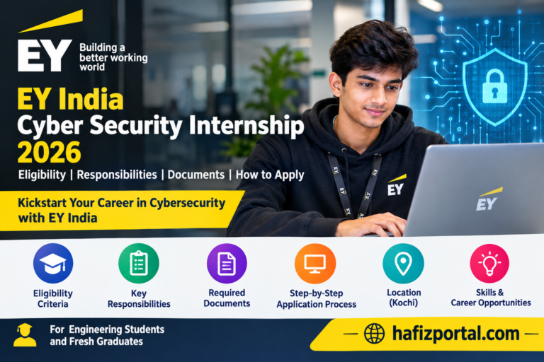 EY India Cyber Security Internship 2026: Eligibility & Apply