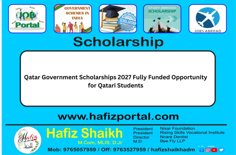 Qatar Government Scholarships 2027 Fully Funded Opportunity for Qatari Students
