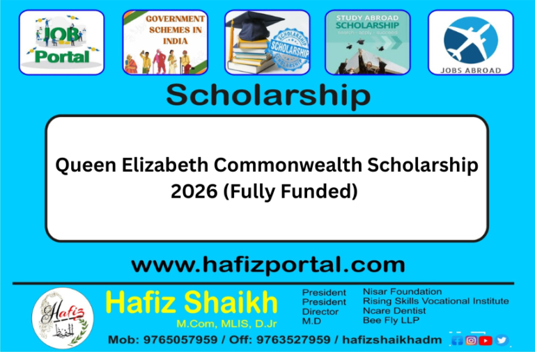Queen Elizabeth Commonwealth Scholarship 2026 (Fully Funded)