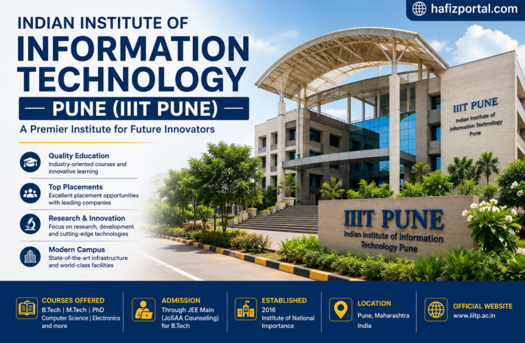 Indian Institute of Information Technology Pune (IIIT Pune): Courses, Admission, Fees, Placements, Ranking & Campus Guide