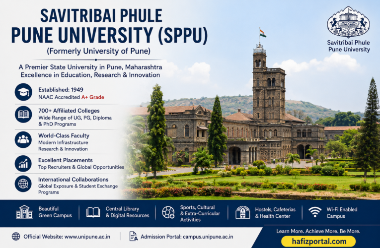 Savitribai Phule Pune University (SPPU): Courses, Admissions, Fees, Rankings, Campus & Facilities