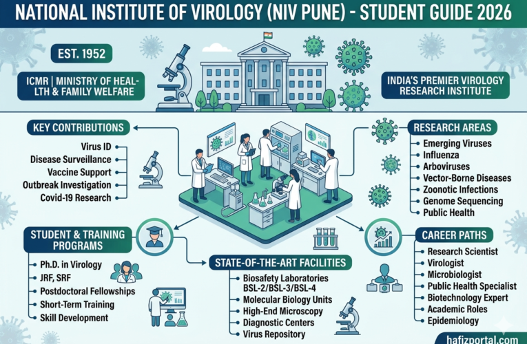 National Institute of Virology (NIV Pune): Research, Courses, Admissions, Facilities & Career Opportunities