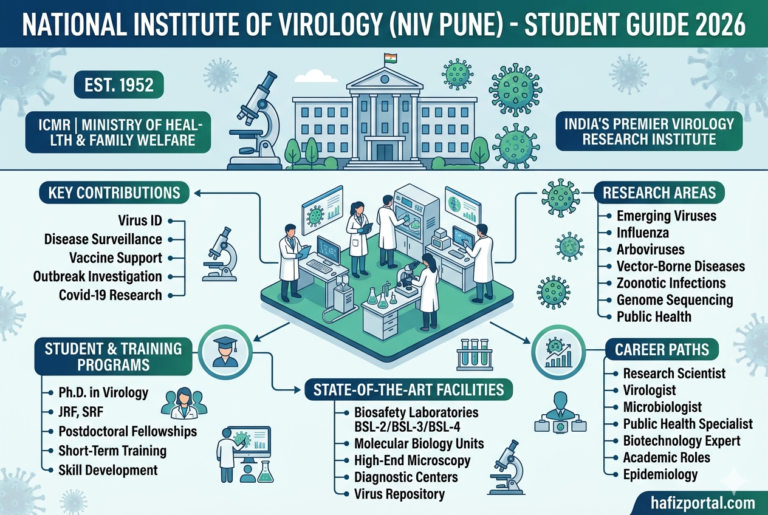National Institute of Virology (NIV Pune): Research, Courses, Admissions, Facilities & Career Opportunities