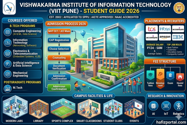 Vishwakarma Institute of Information Technology (VIIT Pune): Courses, Admission, Fees, Placements, Rankings & Campus Guide