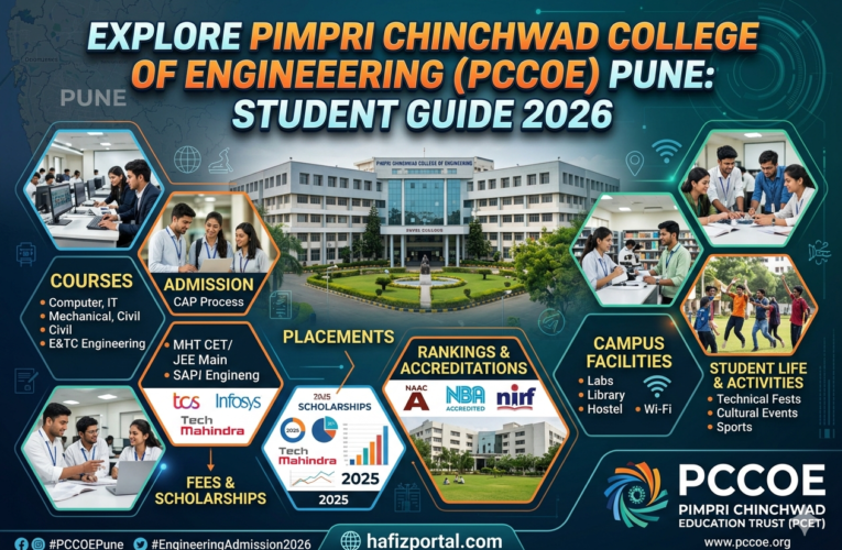 Pimpri Chinchwad College of Engineering (PCCOE): Courses, Admission, Fees, Placements, Rankings & Campus Guide 2026