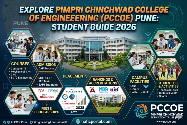 Pimpri Chinchwad College of Engineering (PCCOE): Courses, Admission, Fees, Placements, Rankings & Campus Guide 2026