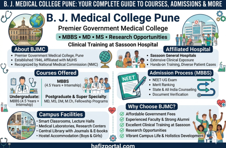 B. J. Medical College Pune: Complete Guide to Courses, Admissions, Facilities, Campus Life & Career Opportunities