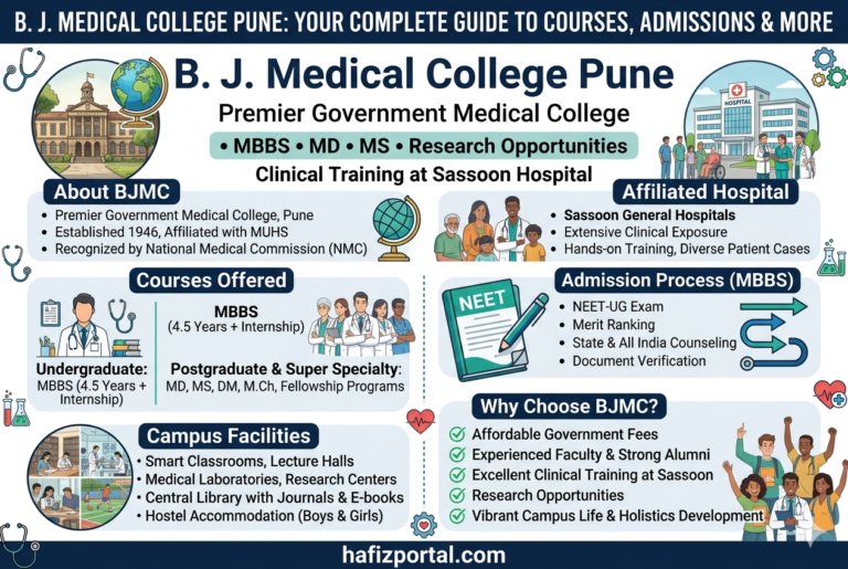 B. J. Medical College Pune: Complete Guide to Courses, Admissions, Facilities, Campus Life & Career Opportunities