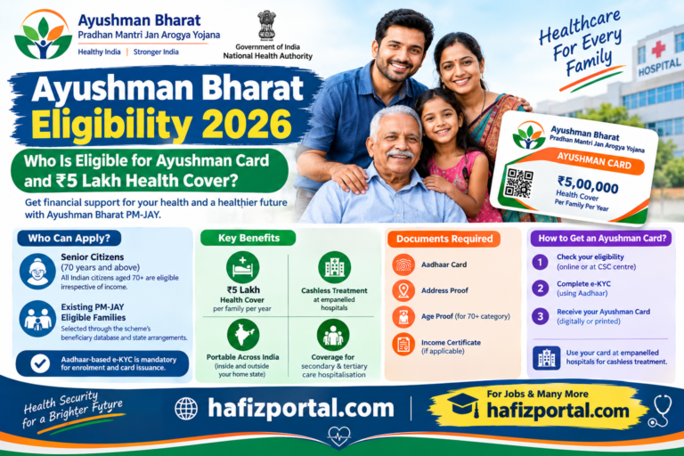 Ayushman Bharat Eligibility: Who Is Eligible for Ayushman Card and ₹5 Lakh Health Cover?