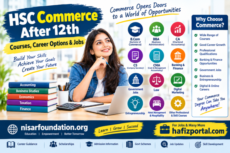 HSC Commerce After 12th: Courses, Career Options & Jobs