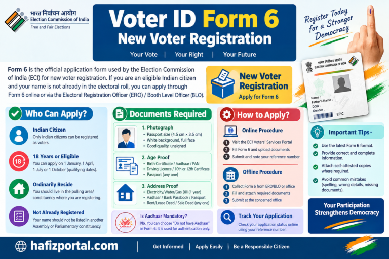 Voter ID Form 6