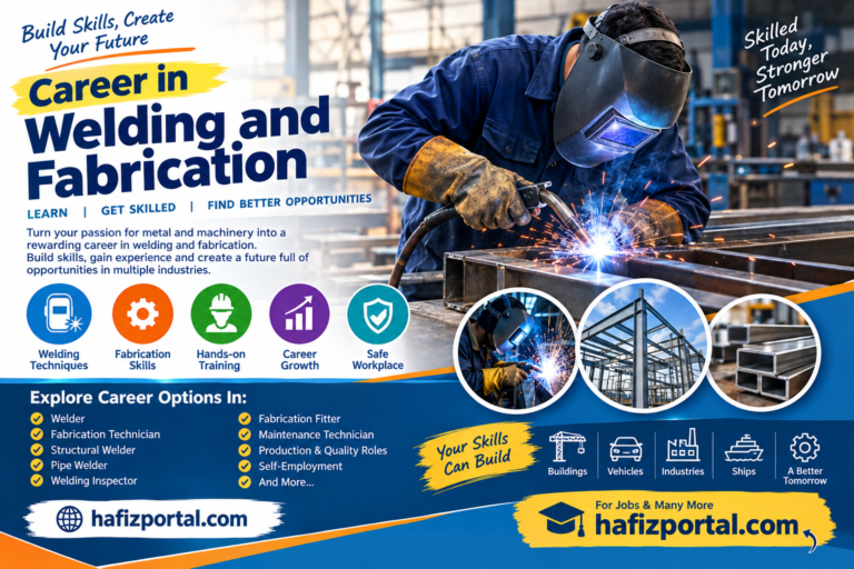 Career in Welding and Fabrication: Courses, Jobs, Skills and Future Scope